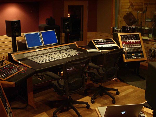 photo of recording control room