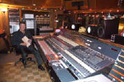 Bruce at recording console