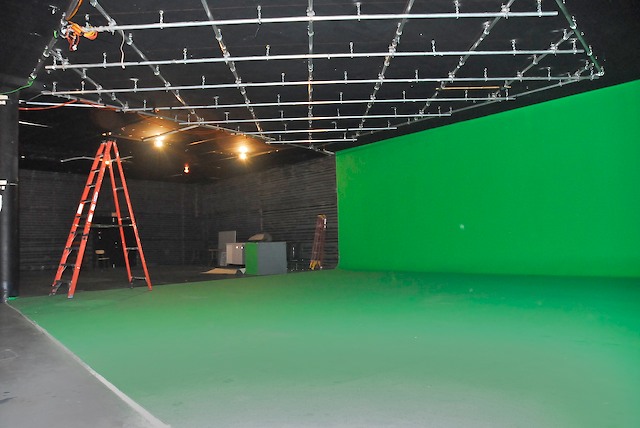 image of green screen